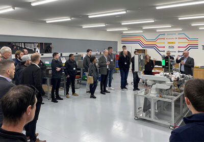 Tech lab tour – robotics demonstrator